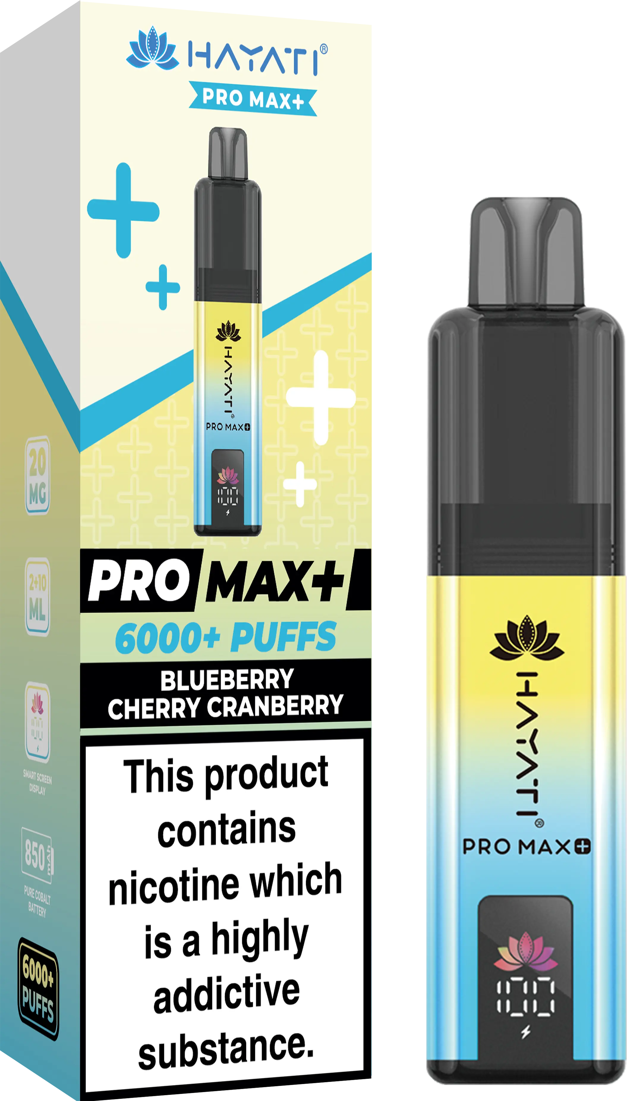 Hayati Pro Max 6000 Puffs Disposable Vape Pack of 10 - Vape wholesale supplies